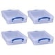 Really Useful Box 4l Storage Container With Lid And Clip Lock Handles 