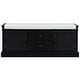 preview thumbnail 12 of 48, Storage Bench with 2 Drawers and 2 Cabinets, Shoe Bench with Removable Cushion for Living Room