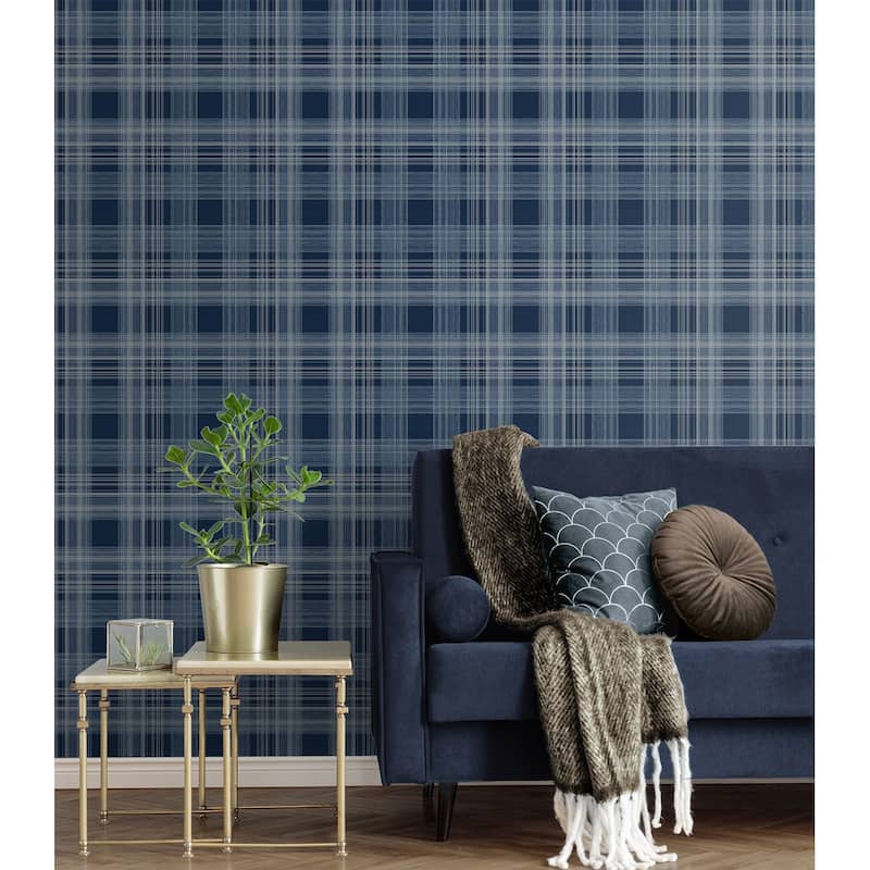 Stacy Garcia Home Rad Plaid Peel and Stick Wallpaper