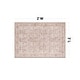 preview thumbnail 26 of 24, Terracotta Floral Washable Rug – Allover Pattern, Flat Pile, Ideal for Entryway, Living Room, and Bedroom
