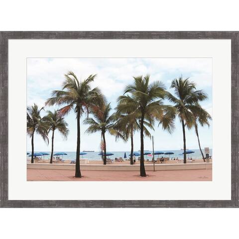 Lori Deiter 'Florida Palms' Framed Art