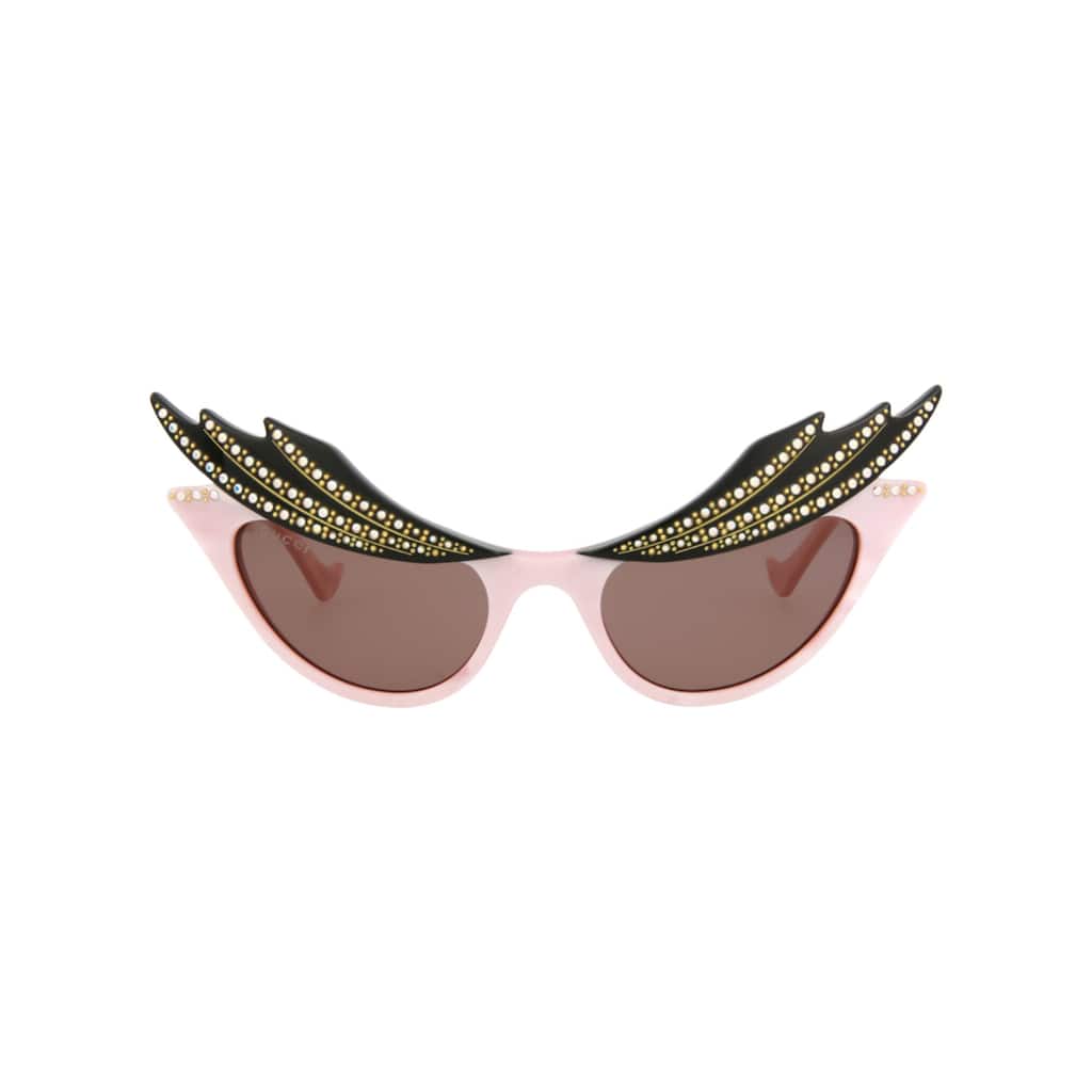 Gucci Cat Eye-Frame Acetate Sunglasses