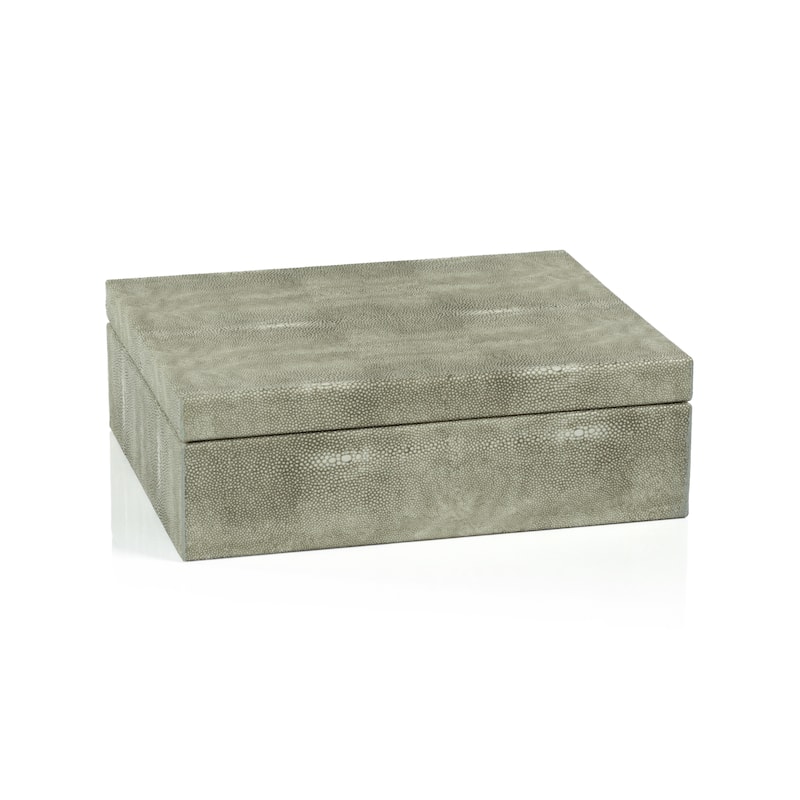 Molfeta Shagreen Leather Decorative Box - Large