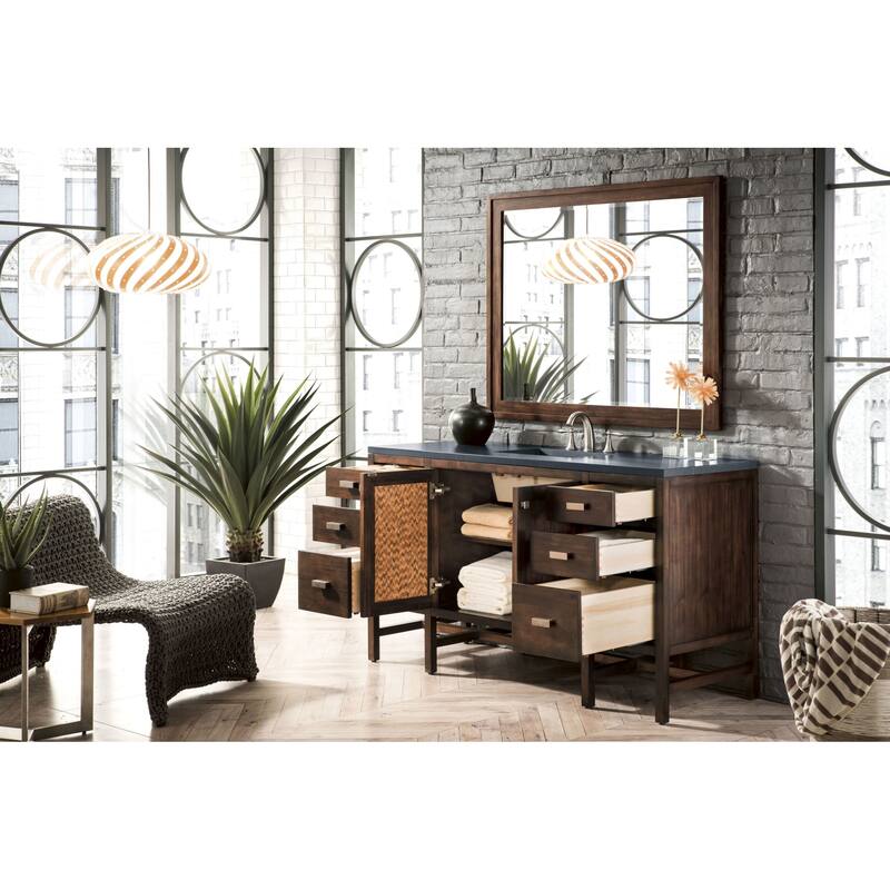 James Martin Vanities Addison 60" Single Basin Hardwood Vanity Set