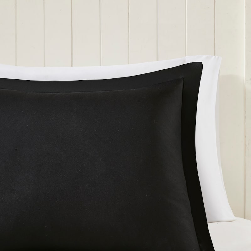 Madison Park Essentials Windsor 3M Scotchgard Diamond Quilting Reversible Down Alternative Comforter Set