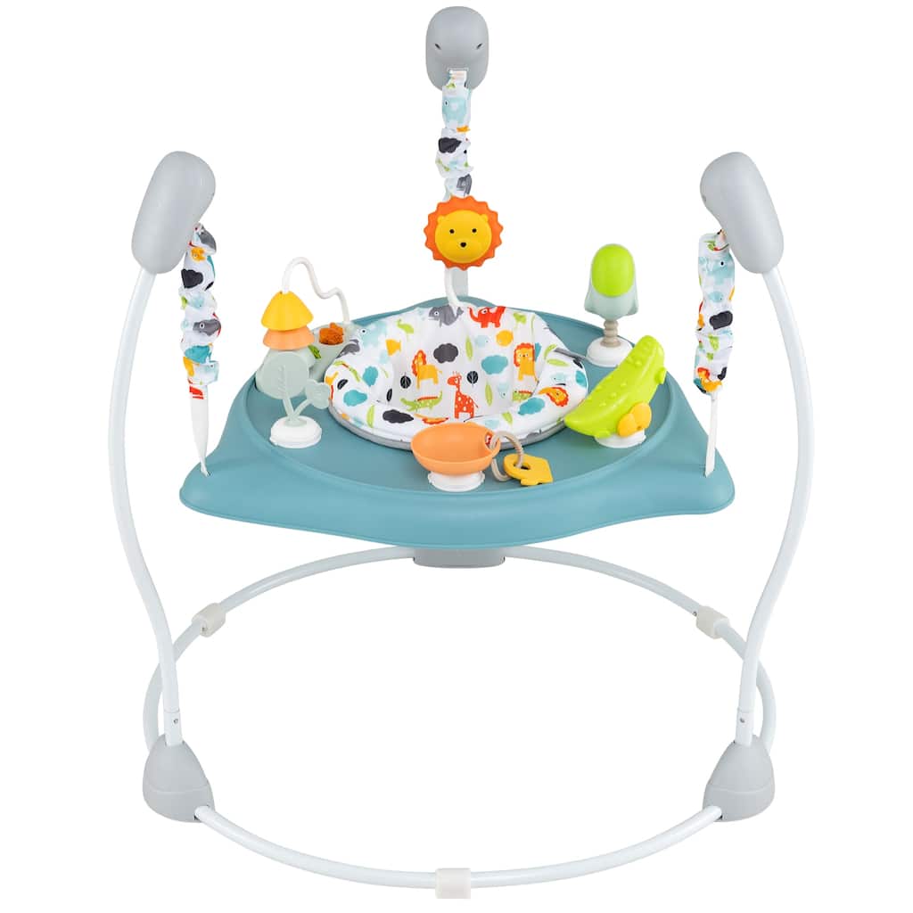 Gymax Jump & Play Activity Center w/Removable & Rotatable Seat