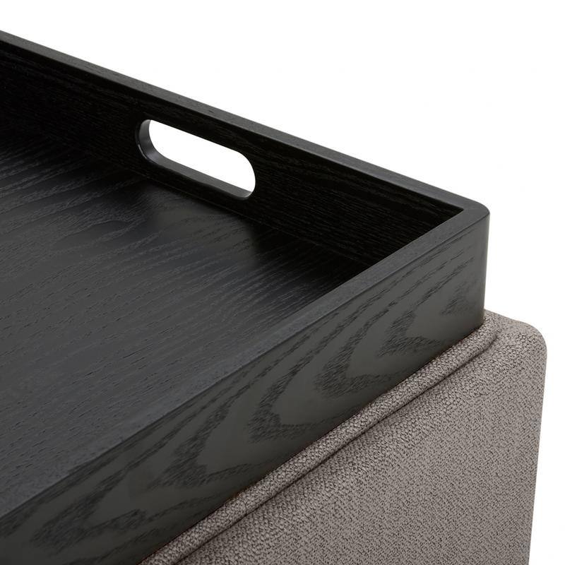 Spruce & Spring Ethan Storage Stool Ottoman