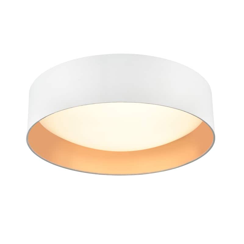 Millennium Lighting 4531 Rosata 16" Wide Flush Mount Drum Ceiling - White