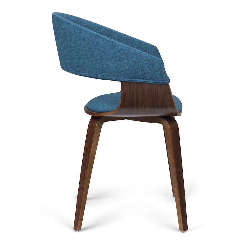 WYNDENHALL Calinda Mid Century Modern Bentwood Single Dining Chair - 20.5"w x 21.7"d x 30.9"h