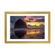 preview thumbnail 13 of 13, iCanvas "Cannon Beach Sunset" by Tim Oldford Gold - 16x24x1