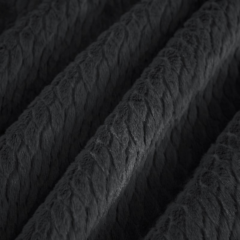 Oversized Chaise Lounge Chair Indoor, No Assembly Sleeper Sofa with Faux Fur Upholstery for Living Room or Office