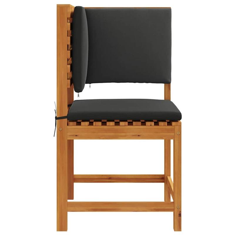 vidaXL Garden Chair 50 x 50 x 91cm Solid Acacia wood - 19.7 x 19.7 x 35.8