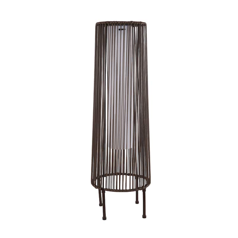 2 Pack Outdoor Solar Light Floor Lamps