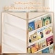 preview thumbnail 13 of 12, Durable Kids' Bookshelf with 4 Tiers Display Shelves