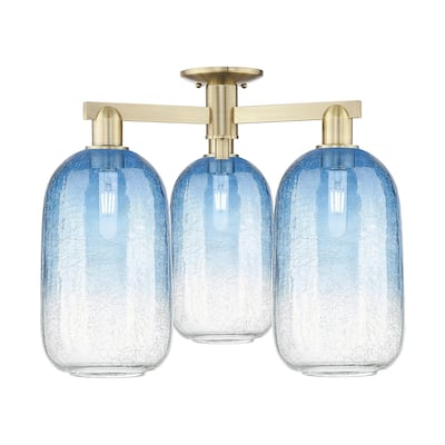 Innovations Lighting 716-3F-17-25 Brookhaven Cloche Semi-Flush