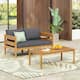 Option Teak+Dark Gray Cushion