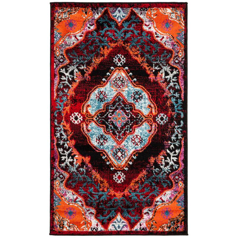 SAFAVIEH Cherokee Myrto Boho Oriental Medallion Rug