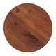 preview thumbnail 10 of 10, Acacia Wood Serving Tray with Metal Base