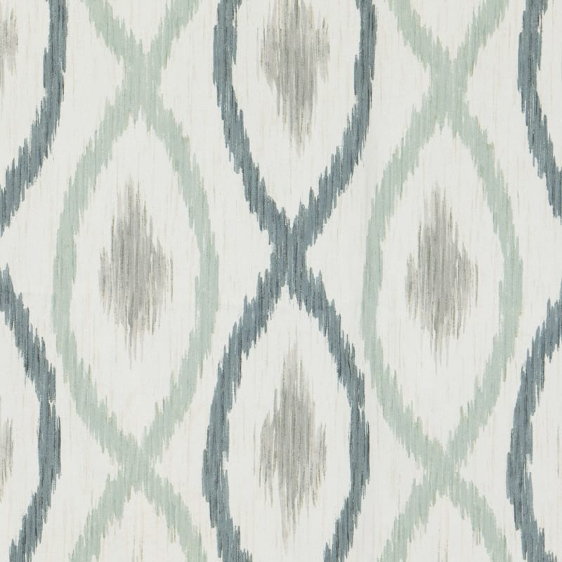Eclipse Basel Geometric Draft Stopper Energy Saving 100% Blackout Grommet Top Curtain Panel