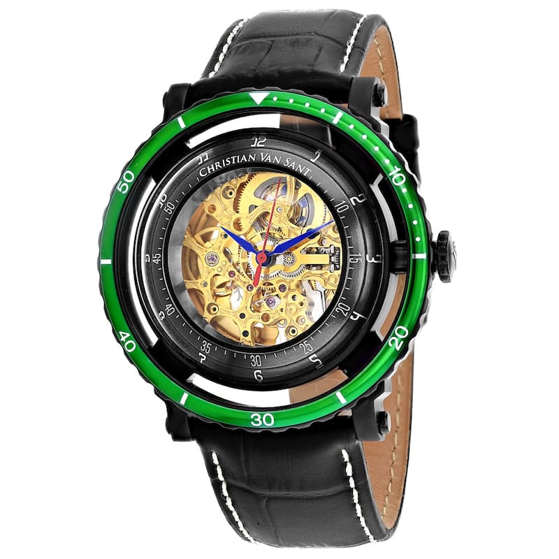 Christian Van Sant Men's Dome Gold Dial Watch - CV0745 - 6 (36)