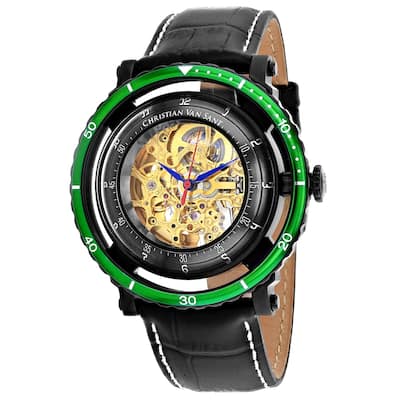 Christian Van Sant Men's Dome Gold Dial Watch - CV0745 - 6 (36)