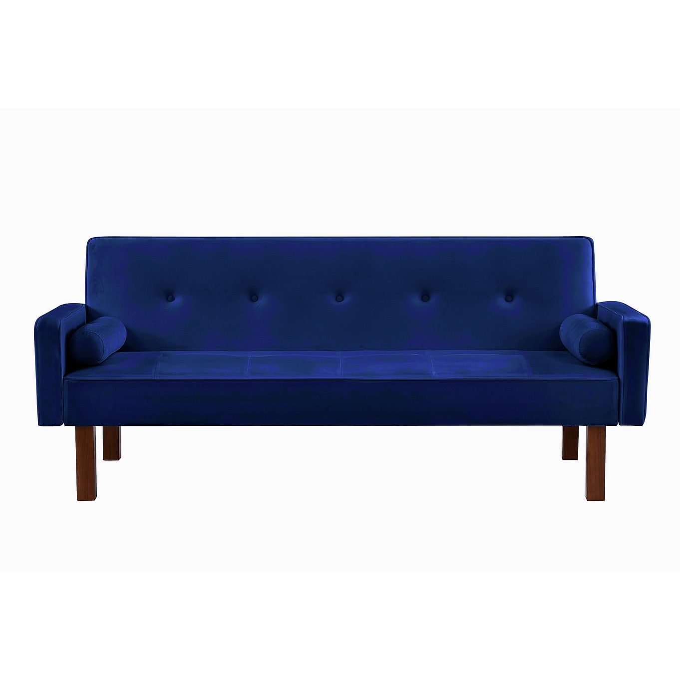 Gothic Inspired Royal Blue Velvet Single Sofa - Bed Bath & Beyond - 14426740