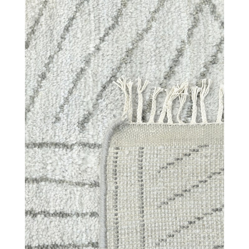 Overton Handmade Boho Geometric Area Rug