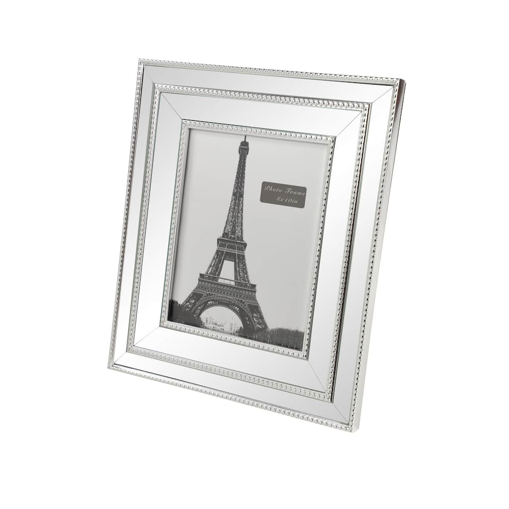Polystone Photo Frame - Silver - Roche River Decor