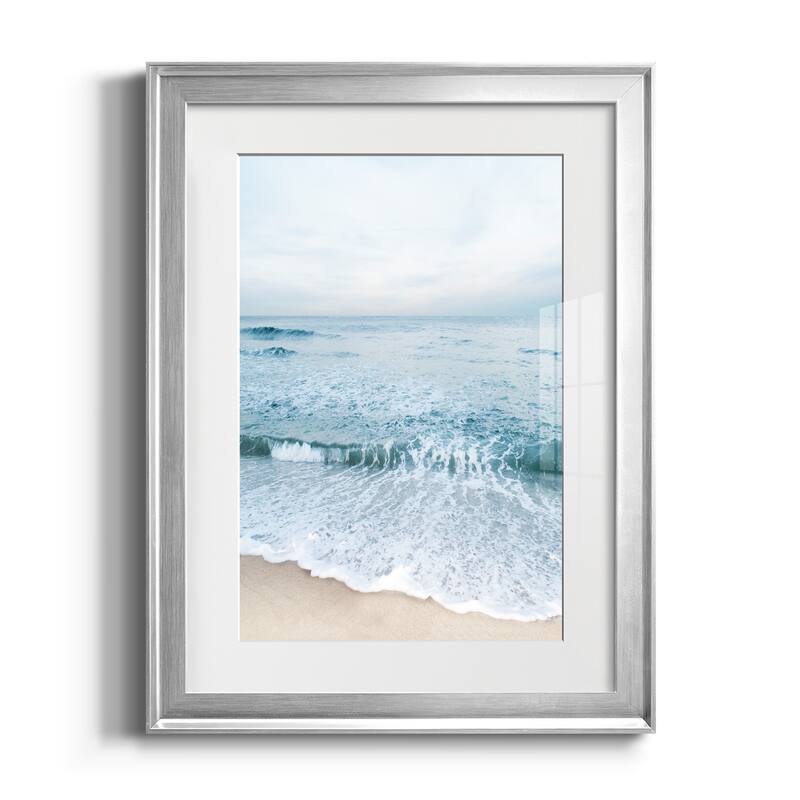 Tranquil Ocean II Premium Framed Print - Ready to Hang - Silver - 26x36
