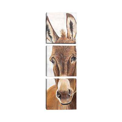 iCanvas "It Behooves Me" by Diane Fifer 3-Piece Canvas Wall Art Set