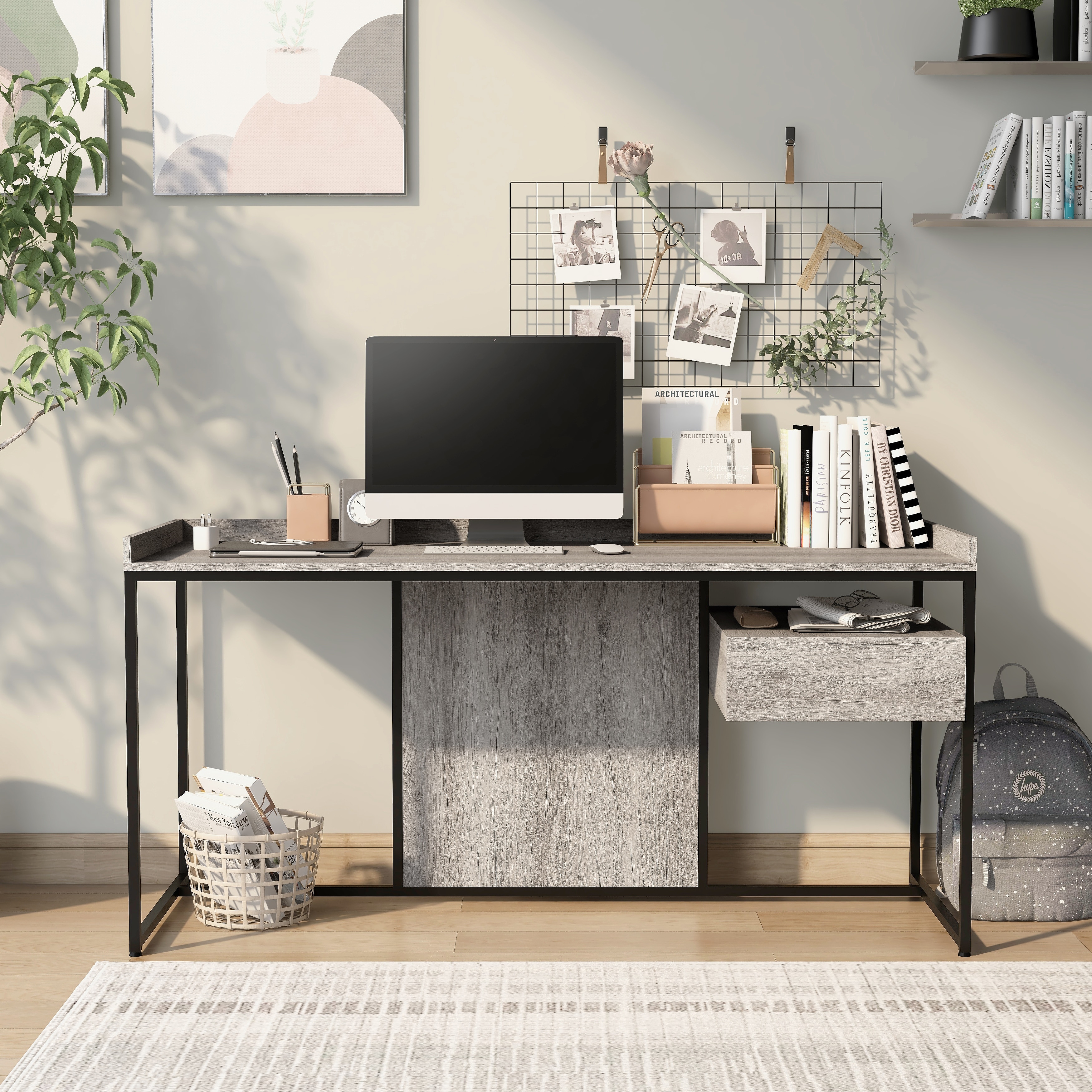 Jaxon top grey desk