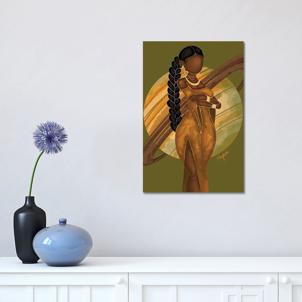iCanvas "Capricorn" by Colored Afros Art Canvas Print