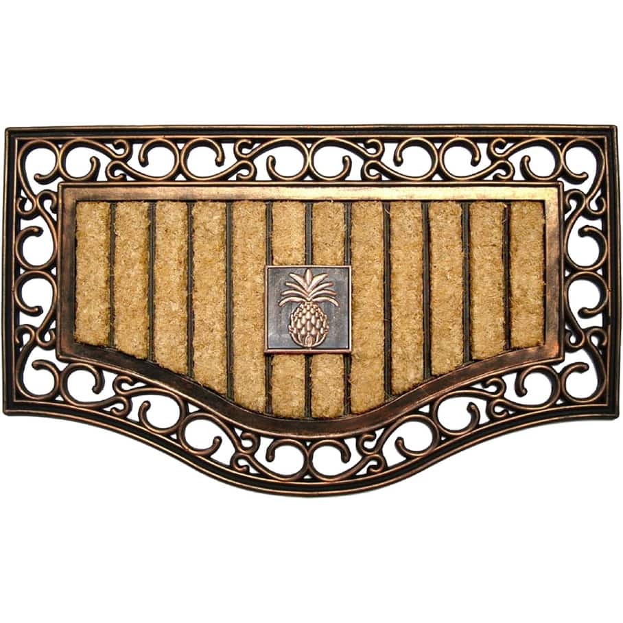 A1HC Natural Coir and Rubber Thick Durable Outdoor Doormats 18" x 30"