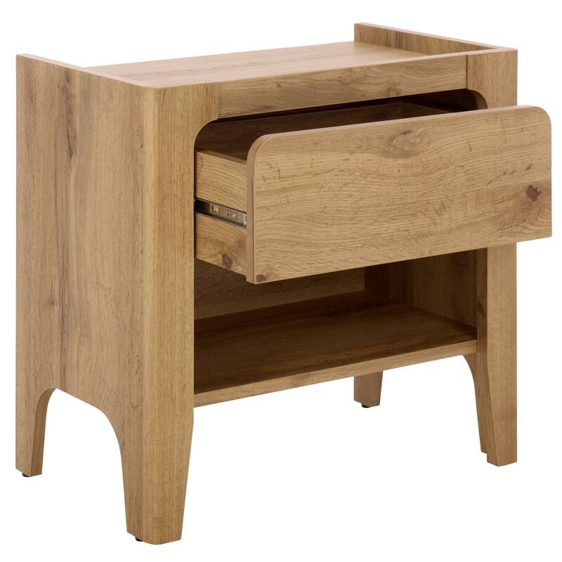 SAFAVIEH Home Equit 1-Drawer Nightstand