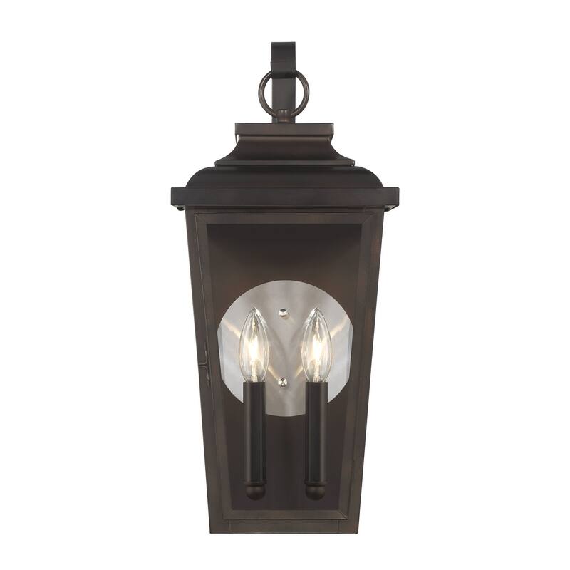 The Great Outdoors 72170-C Irvington Manor 2 Light 19" Tall Outdoor