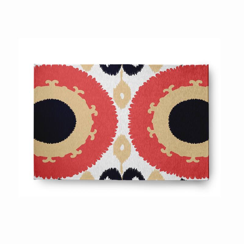 Boho Soft Chenille Rug - 2' x 3' - Orange