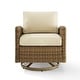 preview thumbnail 21 of 32, Crosley Bradenton Outdoor Wicker Swivel Rocker Chair