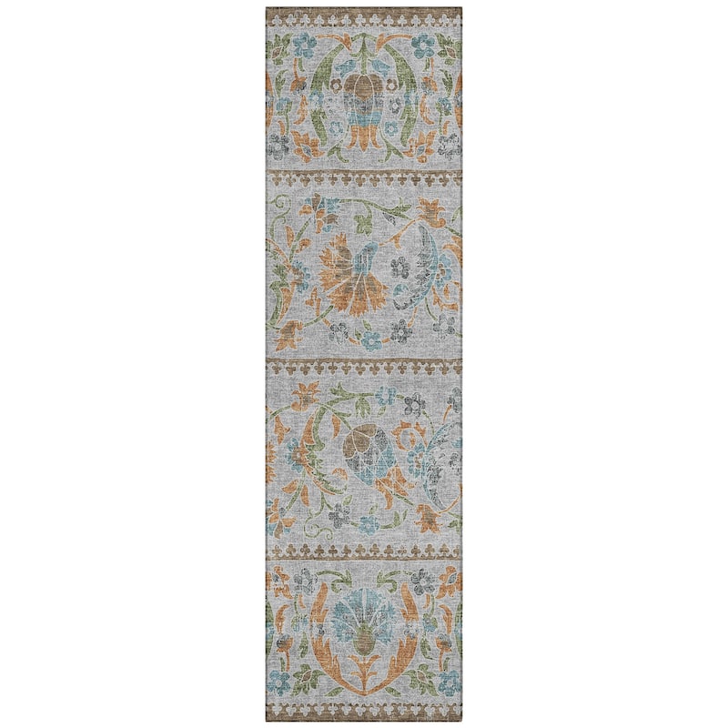 Machine Washable Indoor/ Outdoor Global Alix Chantille Rug