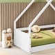 preview thumbnail 3 of 20, Polifurniture Brie Toddler Bed with Roof