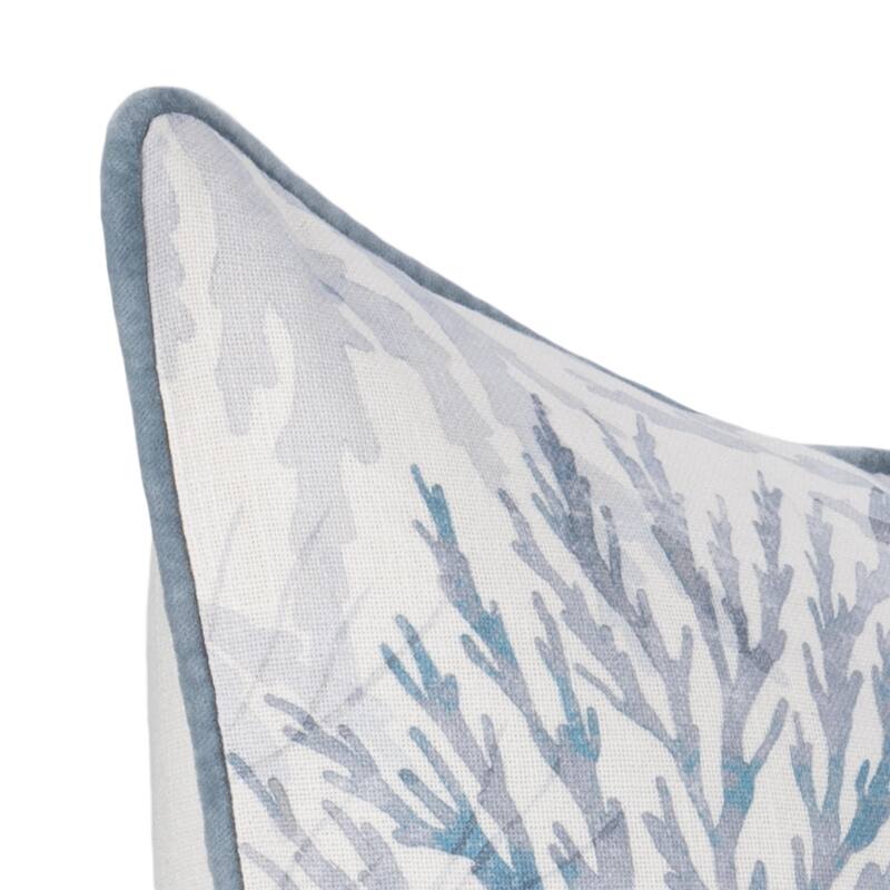 Villa by Classic Home Lessonia Cotton Fabric Throw Pillow