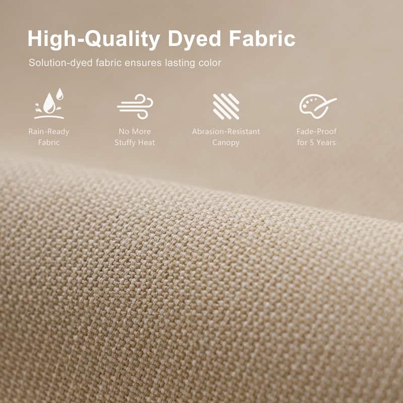 Outdoor 10FT LED Patio umbrella for Garden