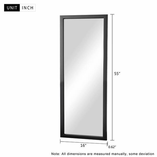 Industry Accent Full Length WallMounted Mirror with Hanging Overstock 31579244