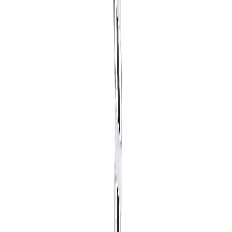 Iris 63.75" LED Integrated Floor Lamp, Chrome by JONATHAN Y