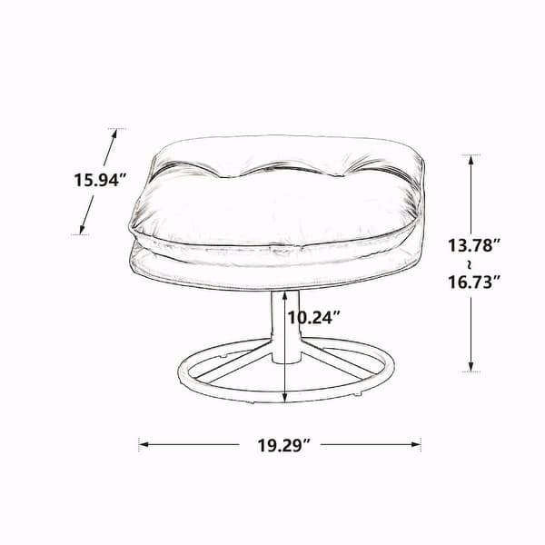 dimension image slide 0 of 2, TV Chair Accent Chair for Living Room with Ottoman
