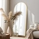 preview thumbnail 28 of 74, Modern Arched Full Length Aluminum Alloy Floor Mirror Standing Mirror