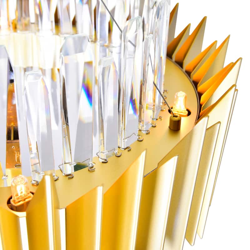 Cityscape 12 Light 20in Satin Gold Chandelier - Satin Gold