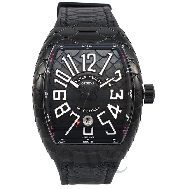 Franck Muller Vanguard Automatic Stainless Steel Men's Watch - Black