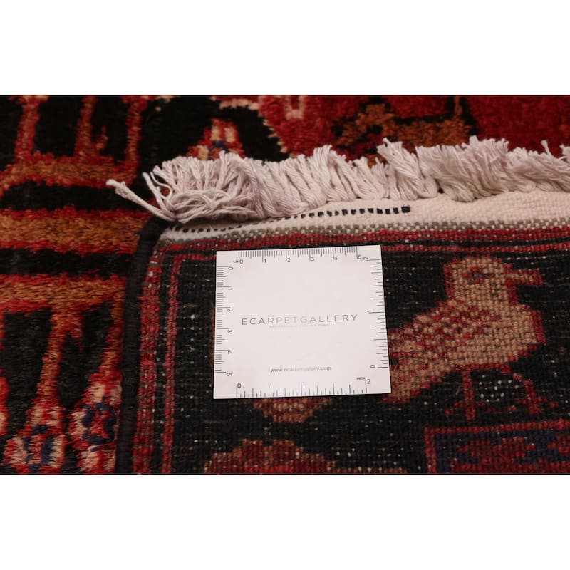 ECARPETGALLERY Hand-knotted Anadol Red Wool Rug - 3'8 x 10'0