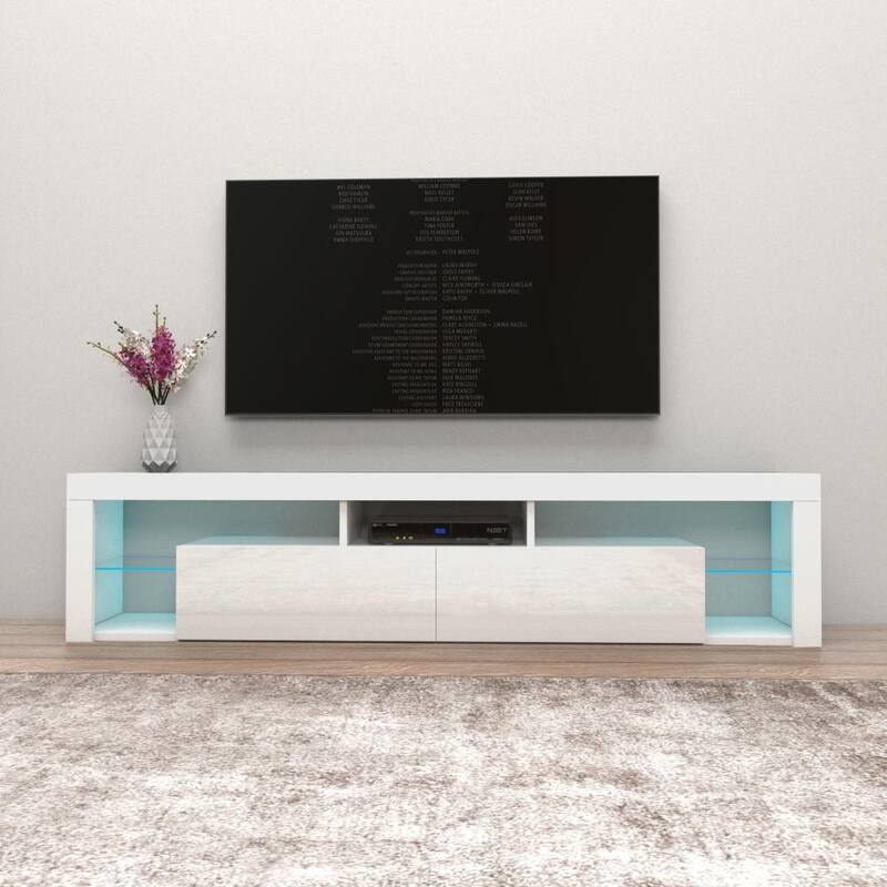 Milano 200 Wall Mounted Floating 79-inch TV Stand