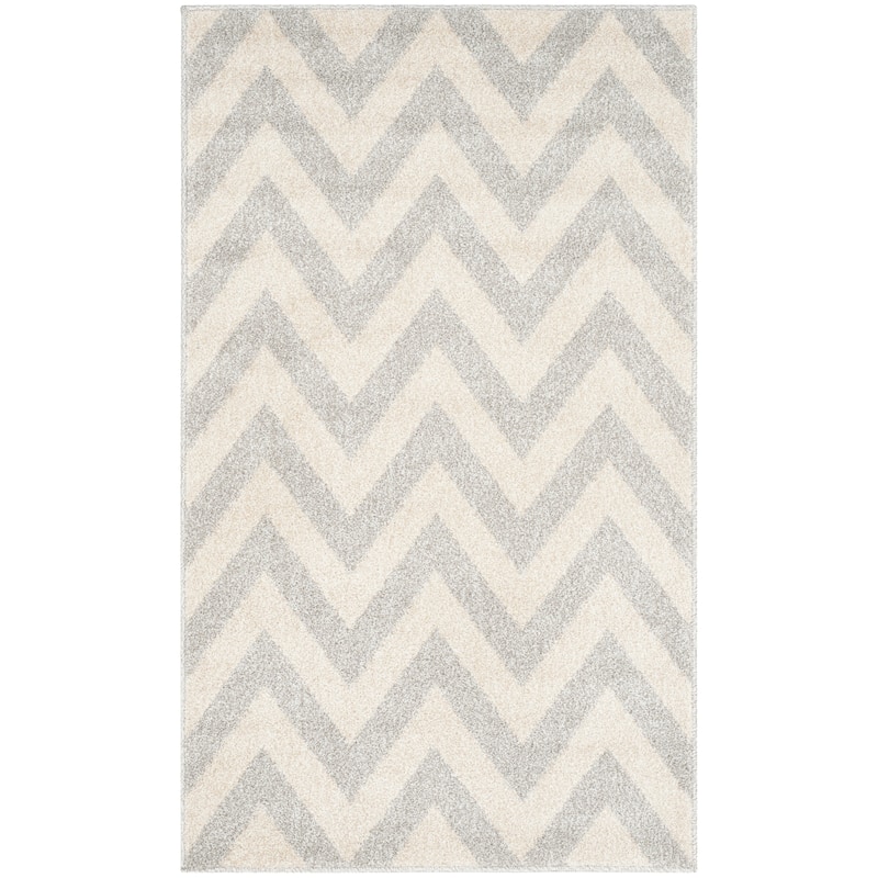 SAFAVIEH Amherst Rinny Modern Rug - 2'6" x 4' - Light Grey/Beige
